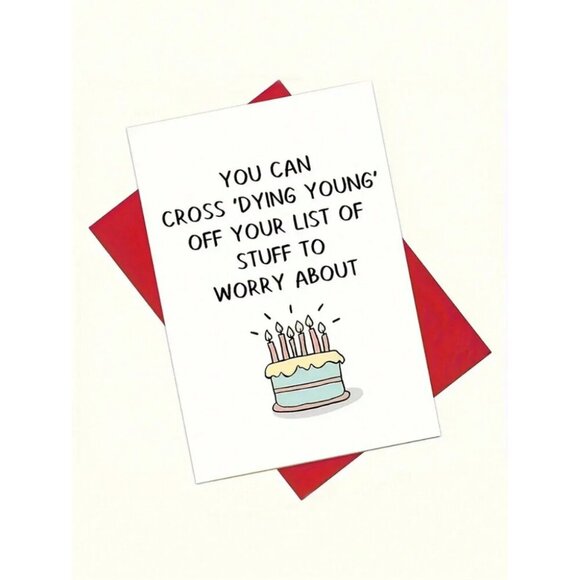 1PC Birthday Card Ladies Party Gift Card Encouragement And Affirmation - Picture 3 of 4